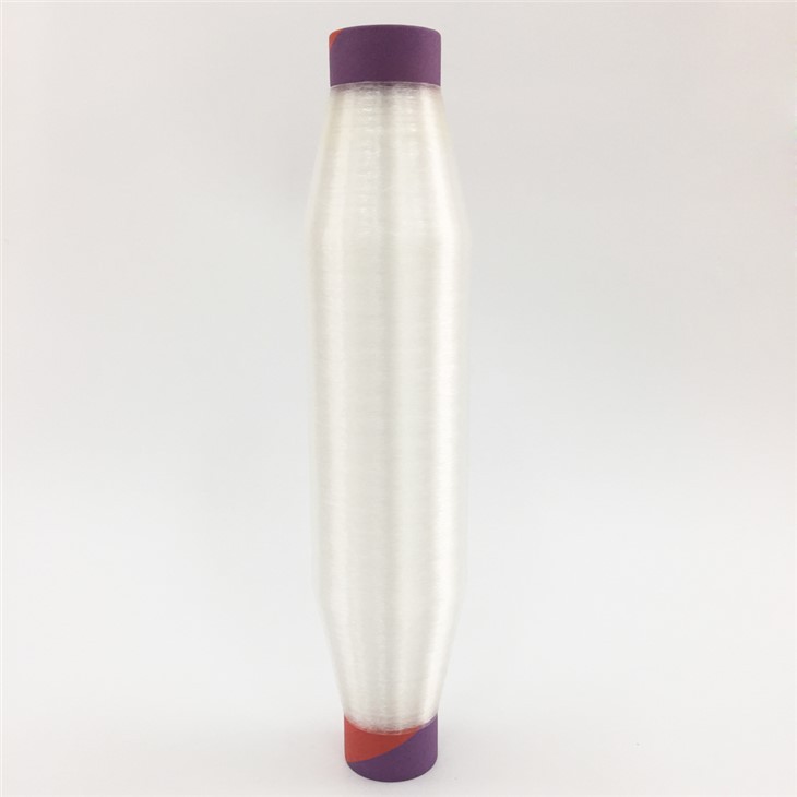 Fio de monofilamento de poliéster de 0,16mm para tecido de renda de casamento e vestidos de noite