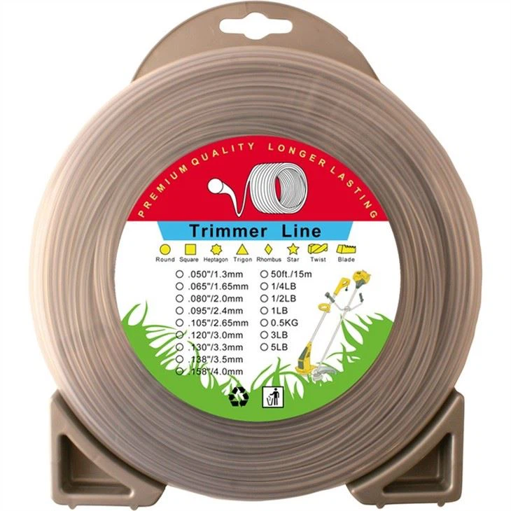 1 Pound Commercial Square .080 Inch By 557ft String Trimmer Line Donut